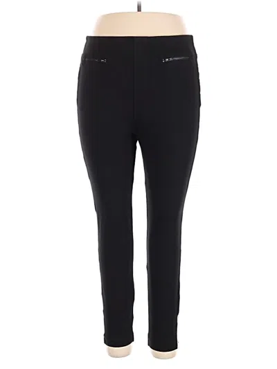 Pre-owned Spanx Active Pants In Black