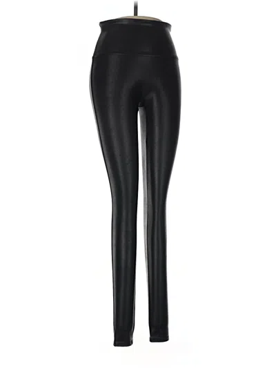 Pre-owned Spanx Active Pants In Black