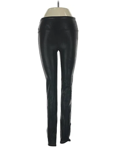 Pre-owned Spanx Active Pants In Black