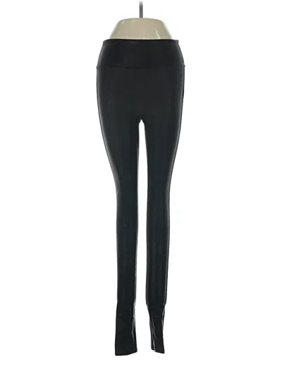 Pre-owned Spanx Active Pants In Black