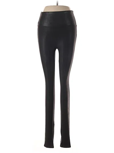 Pre-owned Spanx Active Pants In Black