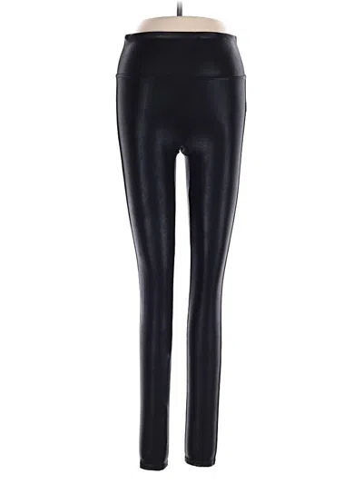 Pre-owned Spanx Active Pants In Black