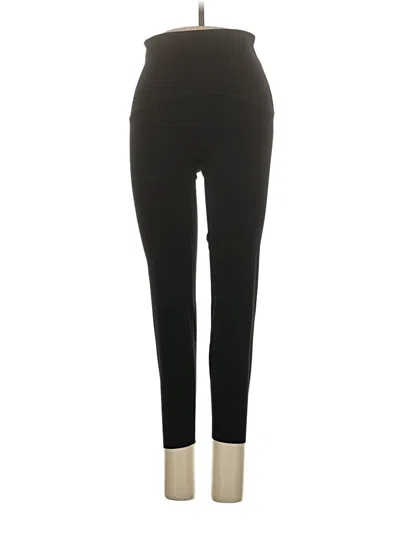 Pre-owned Spanx Active Pants In Black
