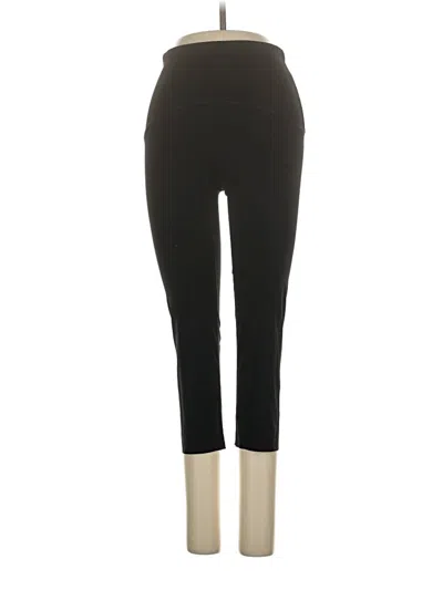 Pre-owned Spanx Active Pants In Black