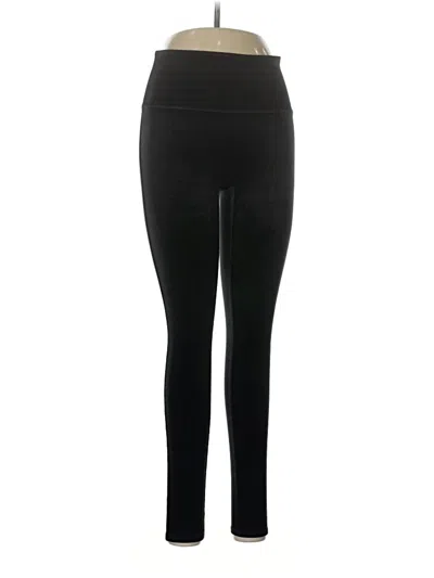 Pre-owned Spanx Active Pants In Black