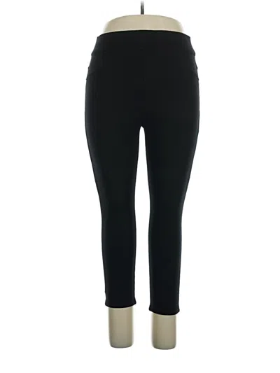 Pre-owned Spanx Active Pants In Black