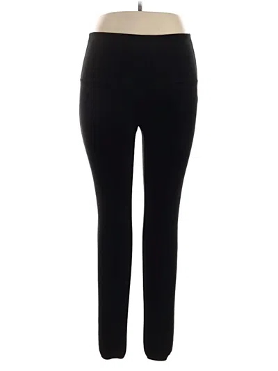 Pre-owned Spanx Active Pants In Black
