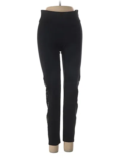 Pre-owned Spanx Active Pants In Black