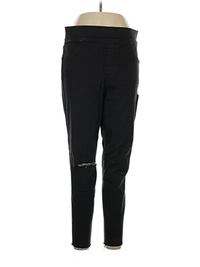 Pre-owned Spanx Active Pants In Black