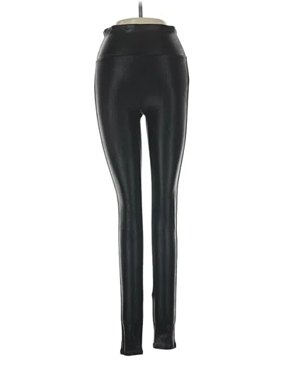Pre-owned Spanx Active Pants In Black