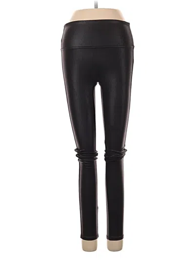 Pre-owned Spanx Active Pants In Black