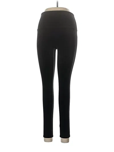Pre-owned Spanx Active Pants In Black