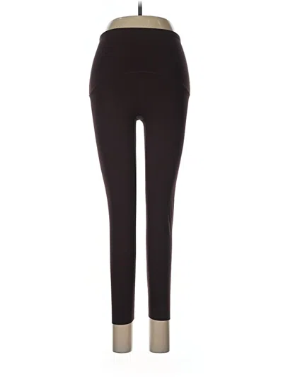 Pre-owned Spanx Active Pants In Black