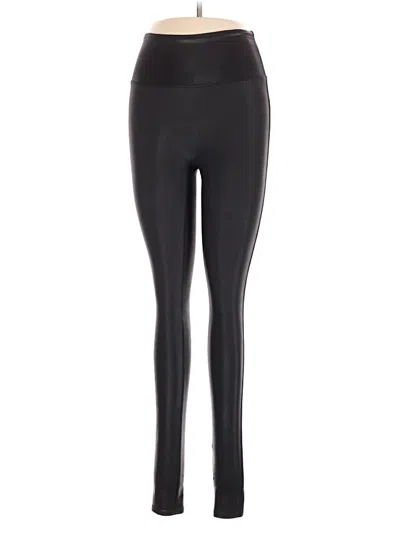 Pre-owned Spanx Active Pants In Black