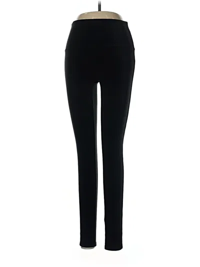 Pre-owned Spanx Active Pants In Black