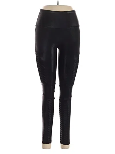 Pre-owned Spanx Active Pants In Black