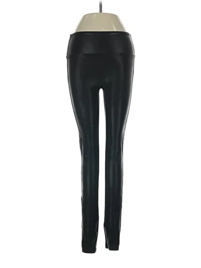 Pre-owned Spanx Active Pants In Black
