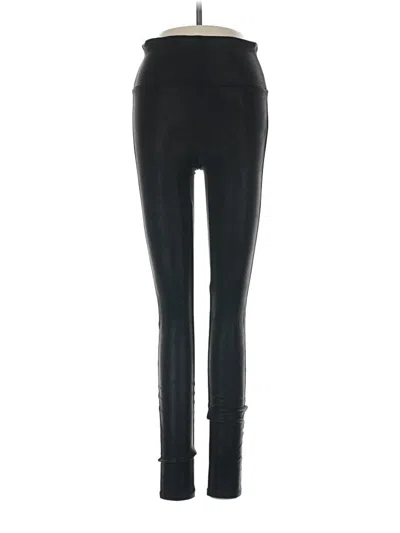 Pre-owned Spanx Active Pants In Black