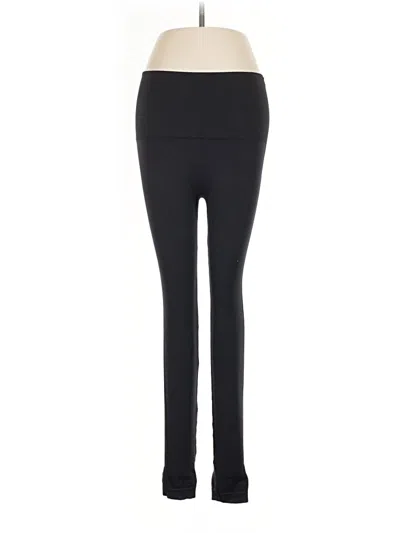 Pre-owned Spanx Active Pants In Black