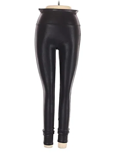 Pre-owned Spanx Active Pants In Black