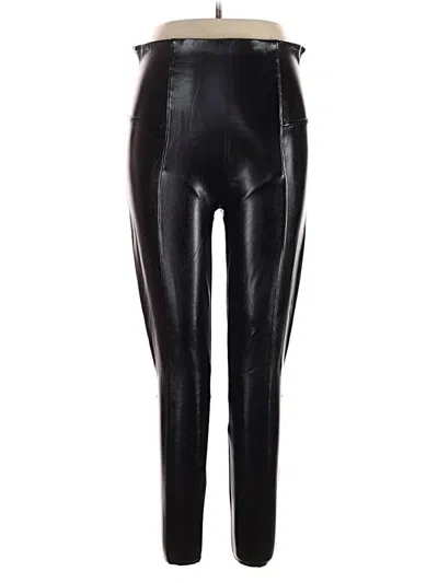 Pre-owned Spanx Active Pants In Black