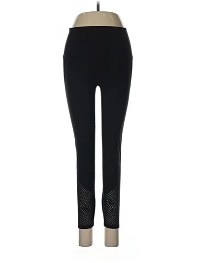Pre-owned Spanx Active Pants In Black