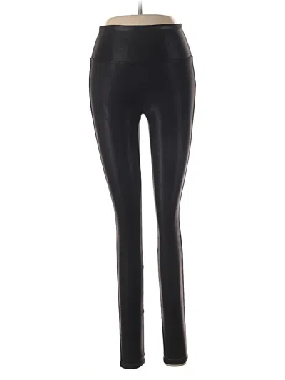 Pre-owned Spanx Active Pants In Black