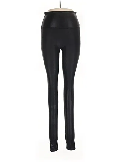 Pre-owned Spanx Active Pants In Black