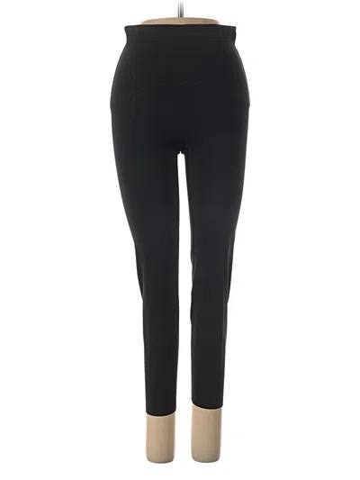 Pre-owned Spanx Active Pants In Black