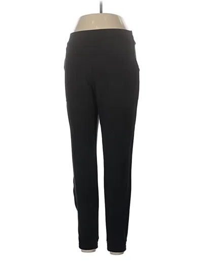 Pre-owned Spanx Active Pants In Black