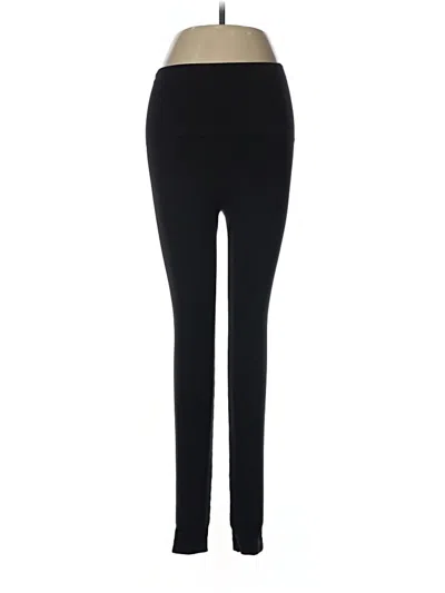 Pre-owned Spanx Active Pants In Black