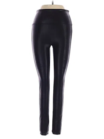Pre-owned Spanx Active Pants In Black