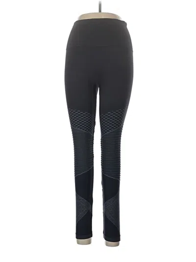 Pre-owned Spanx Active Pants In Black