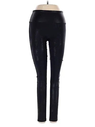Pre-owned Spanx Active Pants In Black