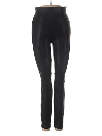 Pre-owned Spanx Active Pants In Black