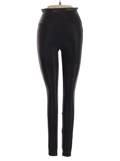 Pre-owned Spanx Active Pants In Black