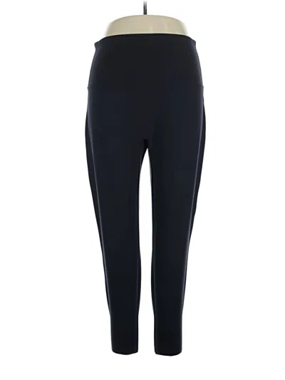 Pre-owned Spanx Active Pants In Black