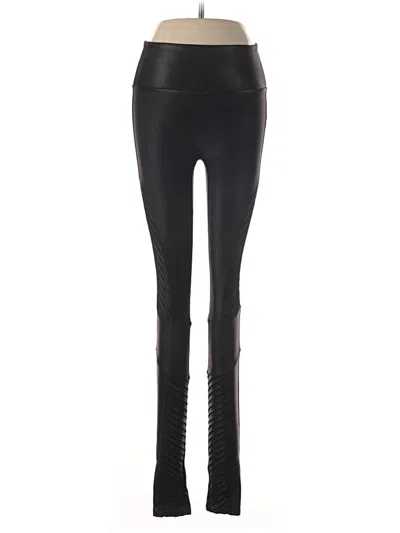 Pre-owned Spanx Active Pants In Black
