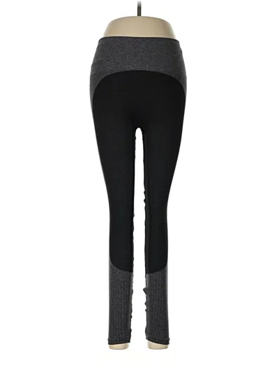 Pre-owned Spanx Active Pants In Black