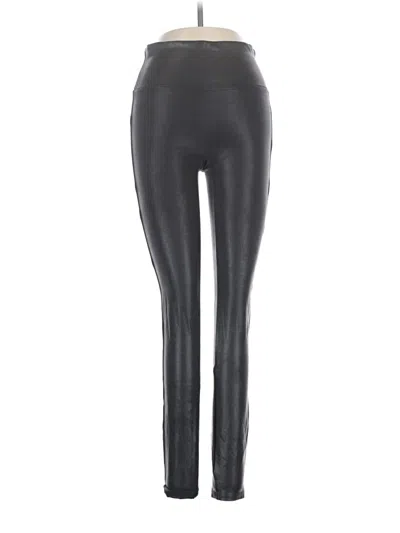 Pre-owned Spanx Active Pants In Black