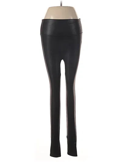 Pre-owned Spanx Active Pants In Black