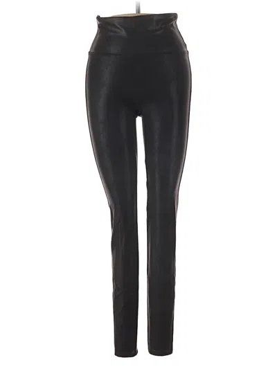 Pre-owned Spanx Active Pants In Black
