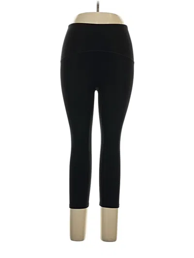 Pre-owned Spanx Active Pants In Black