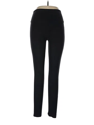 Pre-owned Spanx Active Pants In Black