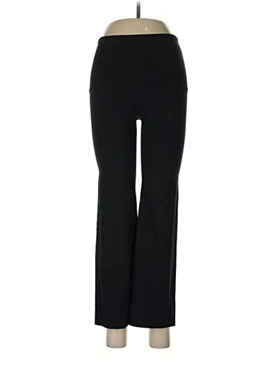 Pre-owned Spanx Active Pants In Black
