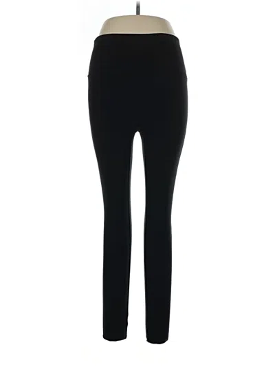 Pre-owned Spanx Active Pants In Black