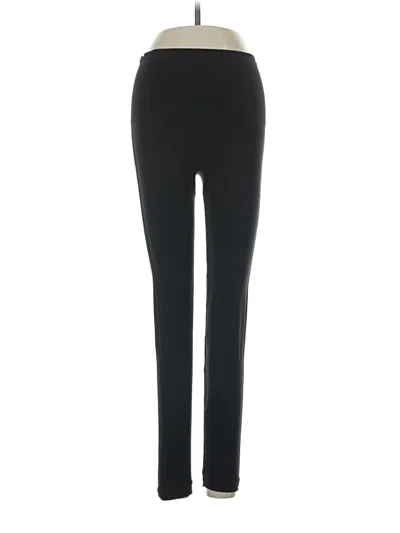 Pre-owned Spanx Active Pants In Black