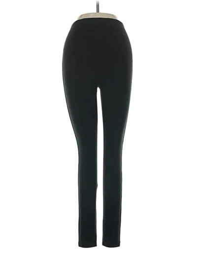 Pre-owned Spanx Active Pants In Black