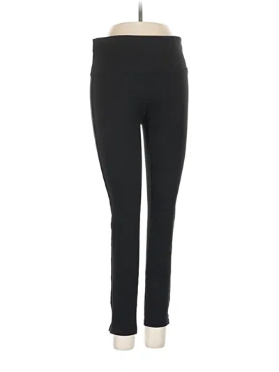 Pre-owned Spanx Active Pants In Black