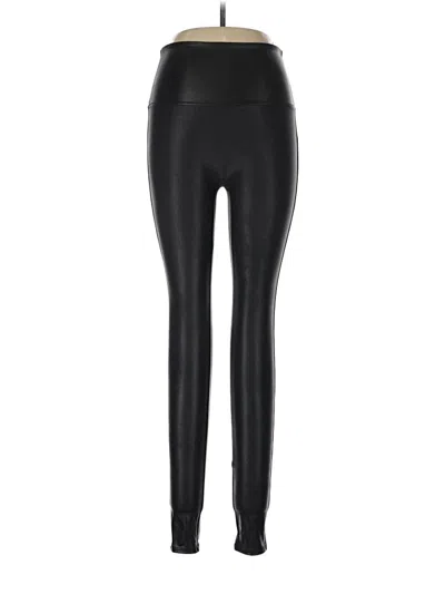 Pre-owned Spanx Active Pants In Black